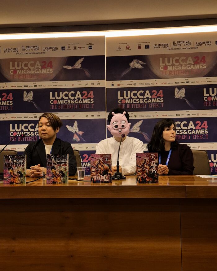 Kyoutarou Azuma: press cafè a Lucca Comics & Games 2024