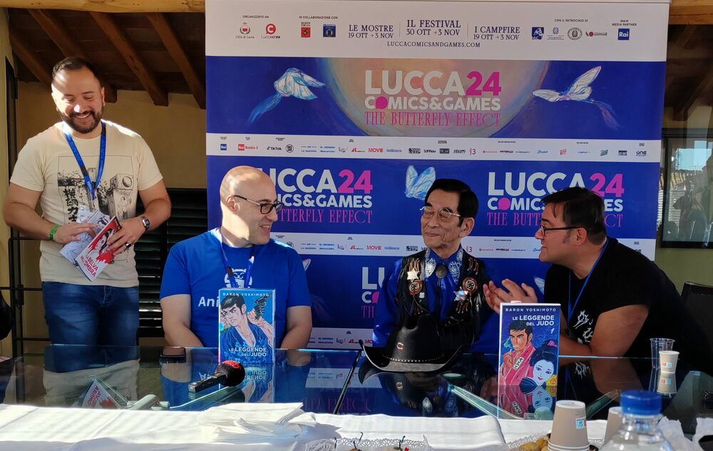 Lucca Comics & Games 2024: press café e showcase di Baron Yoshimoto (Coconino Press)