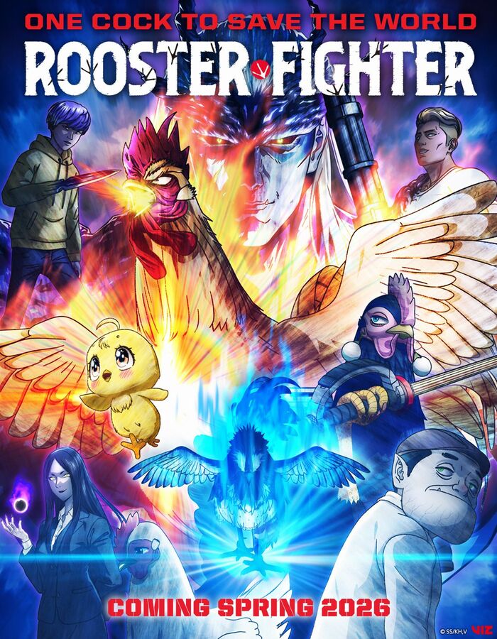Visual di Rooster Fighter, adattamento animato del manga di Shu Sakuratani Visual di Rooster Fighter, adattamento animato del manga di Shu Sakuratani