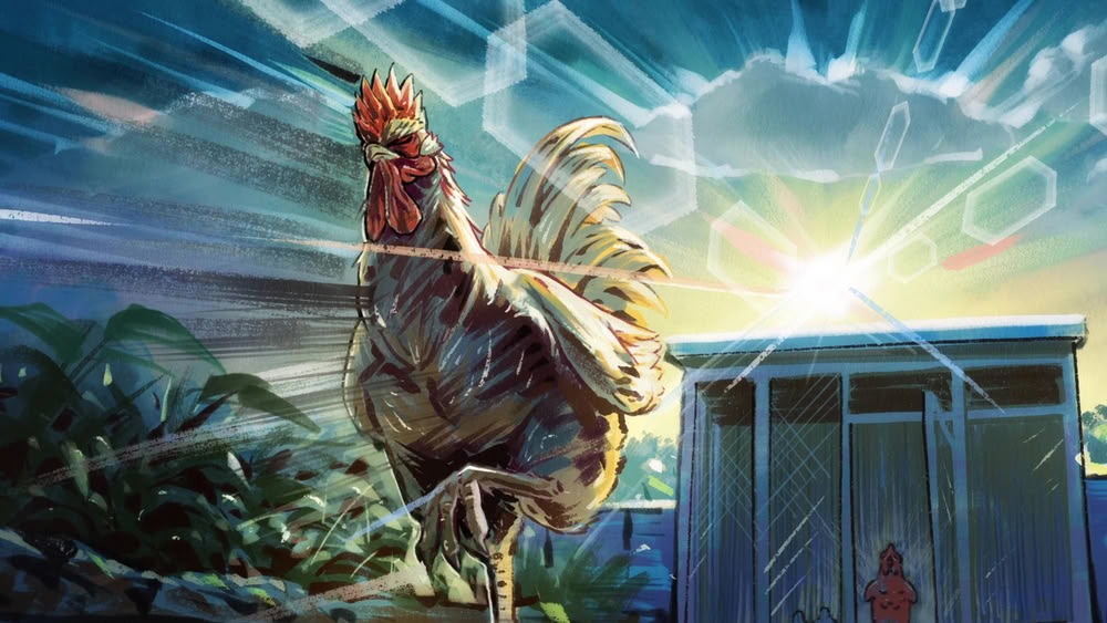 Keiji, il protagoni di Rooster Fighter Keiji, il protagoni di Rooster Fighter