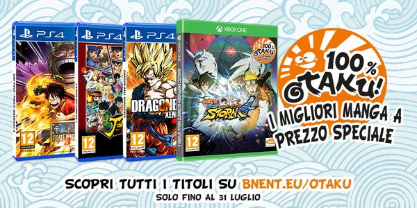 GamerClick e Bandai Namco lanciano il contest 100% Otaku