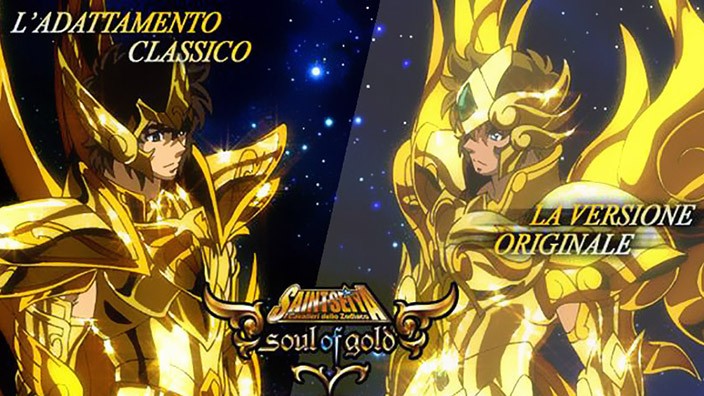 Soul of Gold in edizione retake su Yamato Animation con due adattamenti