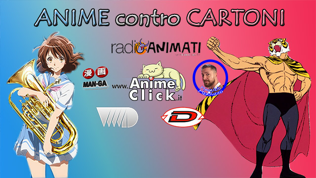 Anime contro Cartoni: Conferenza Lucca Comics & Games 2016