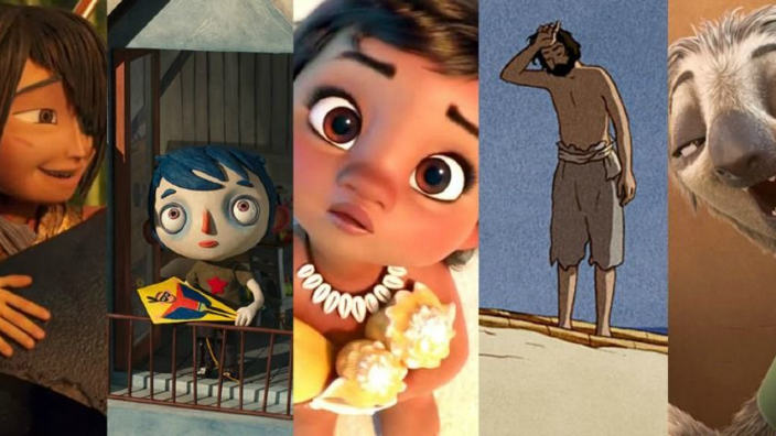 Oscar 2017: i cinque lungometraggi in corsa per l'Oscar dell'Animazione