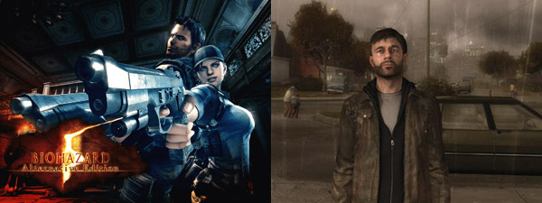 Biohazard 5 Alternative Edition & Heavy Rain Collage