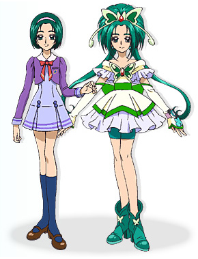 Yes Pretty Cure - Komachi Akimoto / Cure Mint 