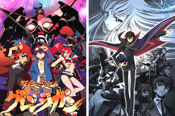 Rai 4 - Gurren Lagann & Code Geass Collage