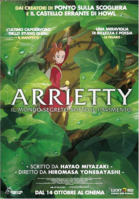 ARRIETTY Locandina Italiana