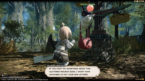 Final Fantasy XIV 2.0 E3 2012 - 08 - Delivery Moogle