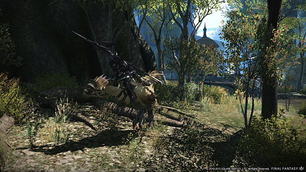 Final Fantasy XIV 2.0 E3 2012 - 10 - Chocobo &  Real Time Shadowing