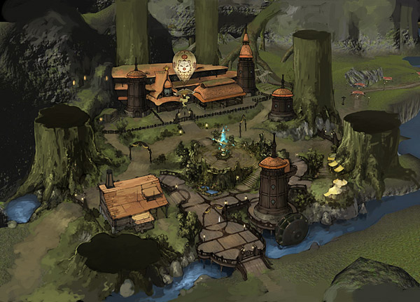 Final Fantasy XIV 2.0 E3 2012 - 15 - Artwork 01 - Chocobo Ranch