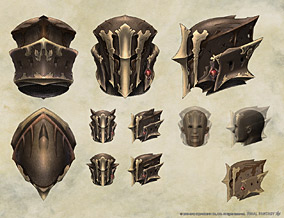 Final Fantasy XIV 2.0 E3 2012 - 20 - Artwork 06 - Helmet