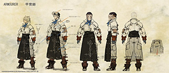 Final Fantasy XIV 2.0 E3 2012 - 23 - Artwork 09 - New Armorer Equipment