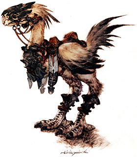 Final Fantasy XIV - Legacy Chocobo by Akihiko Yoshida