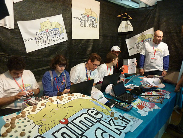 Lucca 2013 - Visuale Stand AnimeClick.it