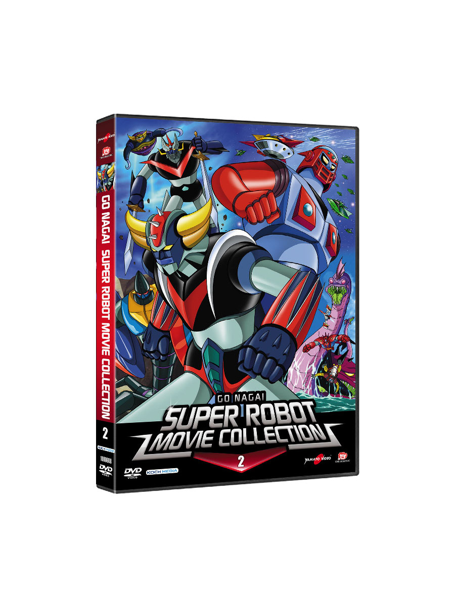 Go Nagai Super Robot Movie Collection Blu ray e DVD Yamato Video