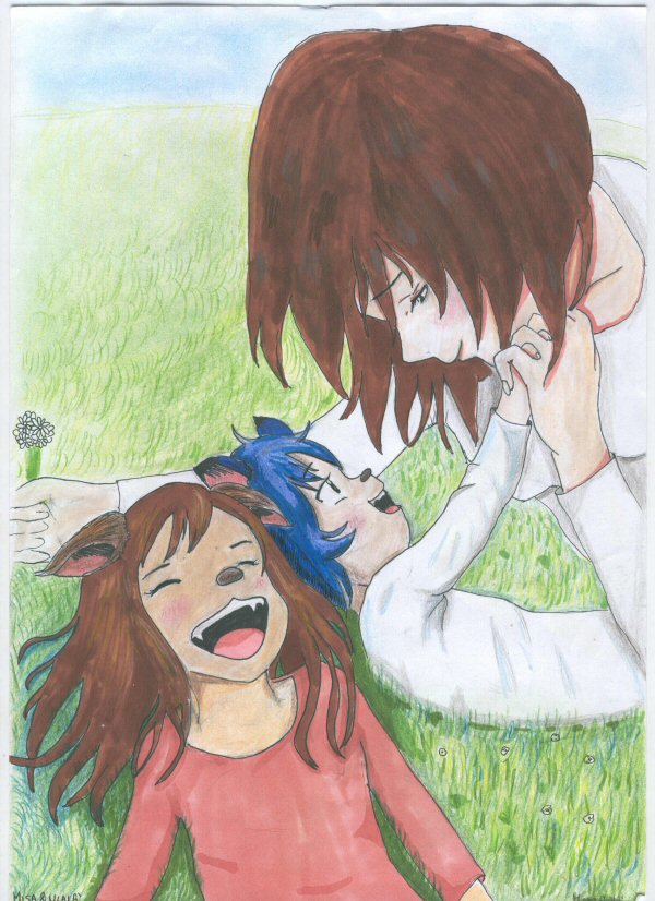 Disegna Wolf Children #2