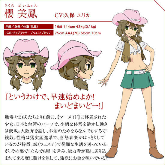 Valkyrie Drive Project chara: Meifon Sakura